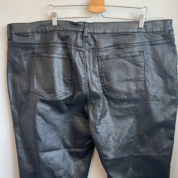 NWT Universal Standard Shimmer Seine High Rise Skinny Jeans SZ 24 - Picture 6 of 10